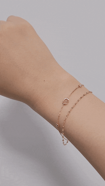 스톤헨지 14K 신상 달(DAL) 팔찌 SA24B97T 후기 여자친구 선물 추천!