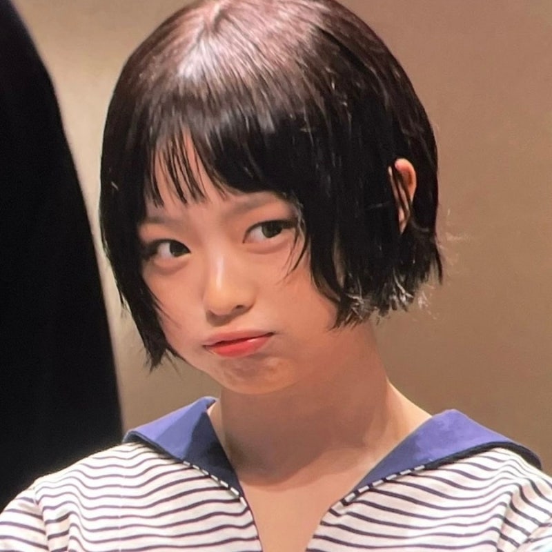 요즘 폼 미친 뉴진스 하니 단발 머리..(단발병 조심)