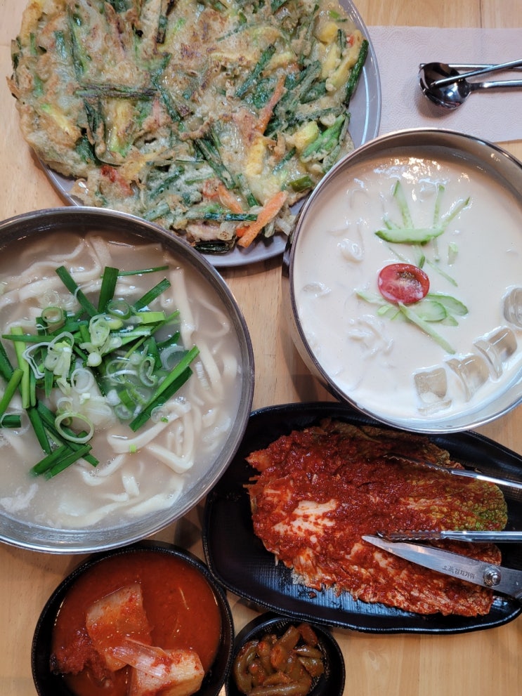 약수터칼국수 : 경기 광주 콩국수 맛집