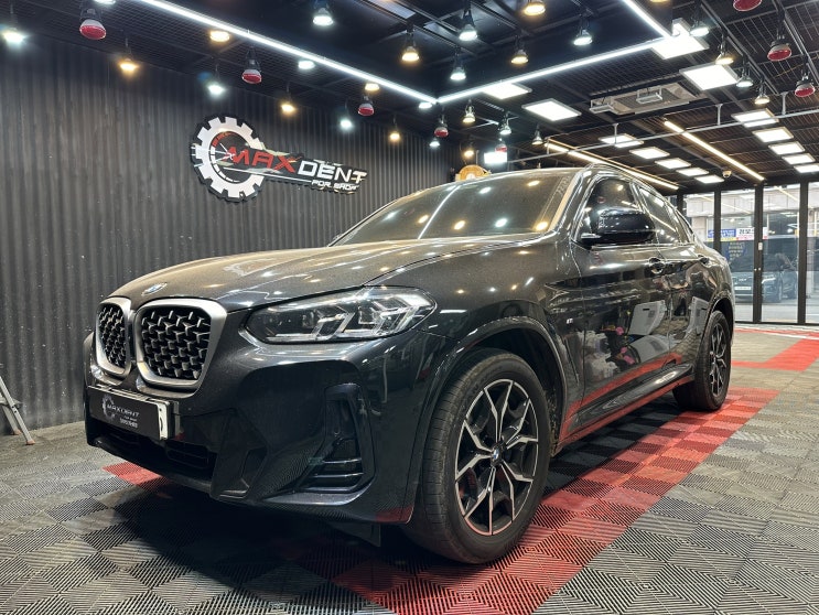  자동차 외형복원 BMW X4 트렁크와 범퍼 말끔하게 수리하기