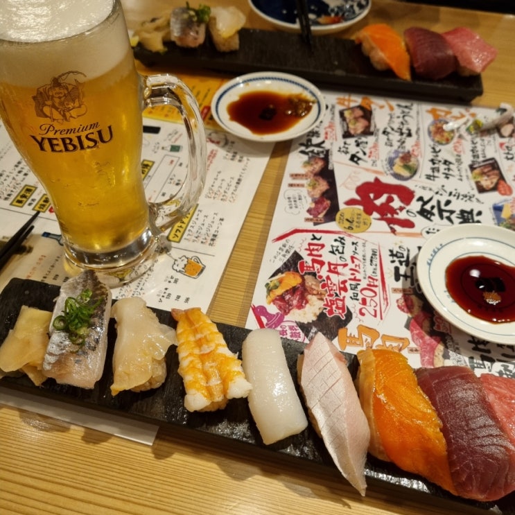 하카타 가성비 스시 맛집 웨이팅 없는 스기다마스시 Sugidama Sushi