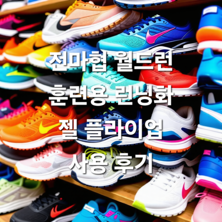  전마협 월드런 훈련용 런닝화 카본 젤 플라이업 후기