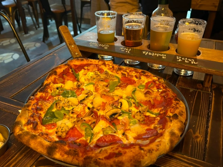  가디맛집 뉴질랜드 스타일 수제피자 세라즈피자펍