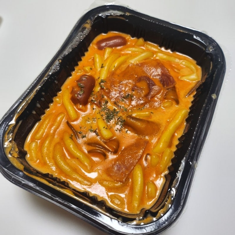 서면 배떡 로제 떡볶이 맵기 순한맛