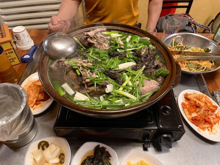  여름철 보양식 맛집 능이한방오리백숙 정릉 바람난오리궁뎅이