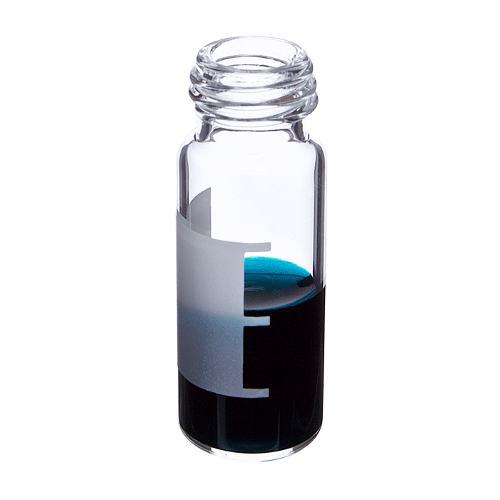  [유리초자] 2 ml 라이트온 투명 스크류 바이알, AQ 2 ml Write-on Clear Screw Vial, AQ
