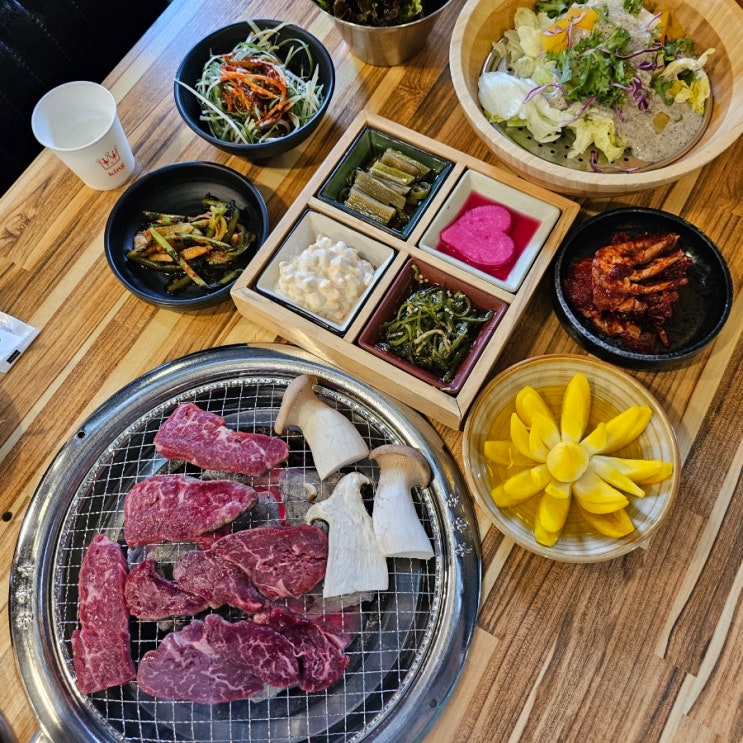  수원 소고기 맛집 88숯불갈비 정감있는 맛