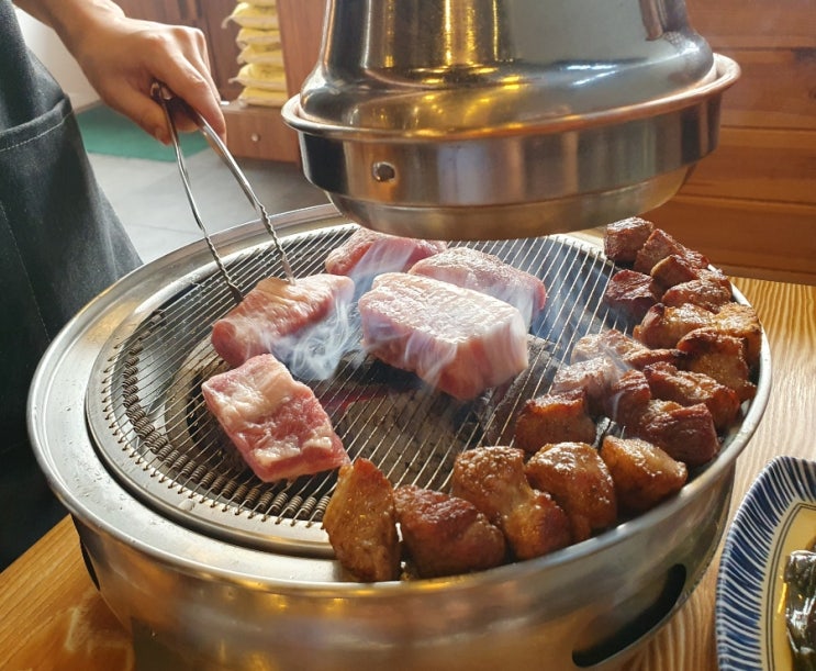  화성 망포 반월동맛집 워터에이징 한돈 삼겹살 3월3일 본점