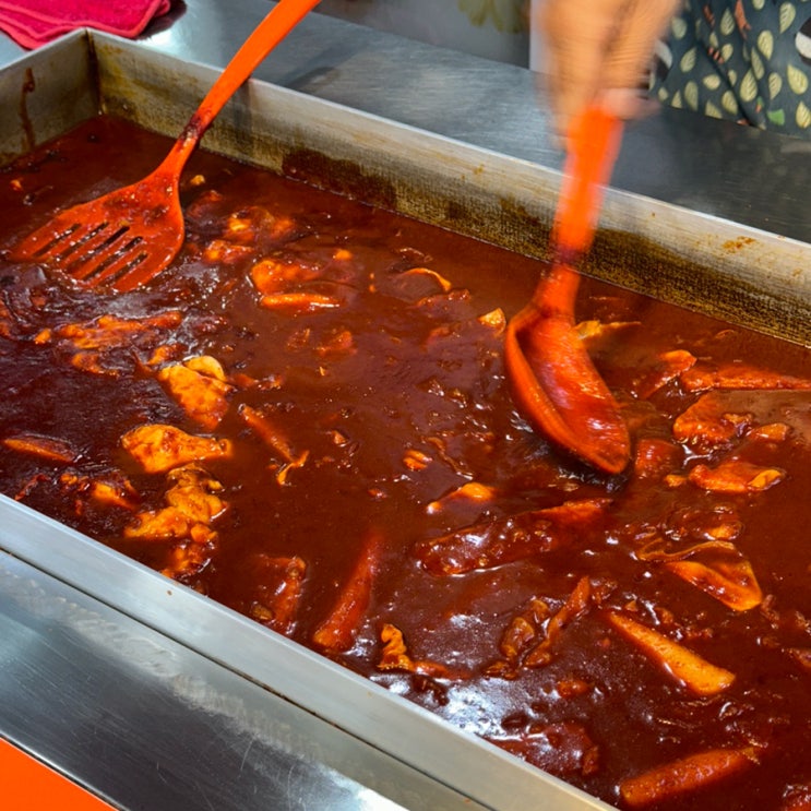  대구 시내 떡볶이 맛집ㅣ지나칠수 없는 곳 중앙로 지하상가 부산떡볶이 대현프리몰대구점