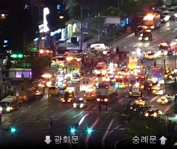 <b>시청역</b> 교차로 교통<b>사고</b> cctv 블랙박스 영상 처참해 <b>운전자</b>... 