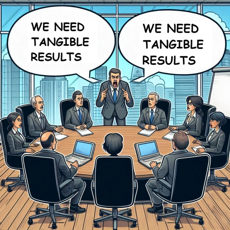  tangible 눈에 보이는 결과를 가져오라고!! tangible의 뜻과 활용