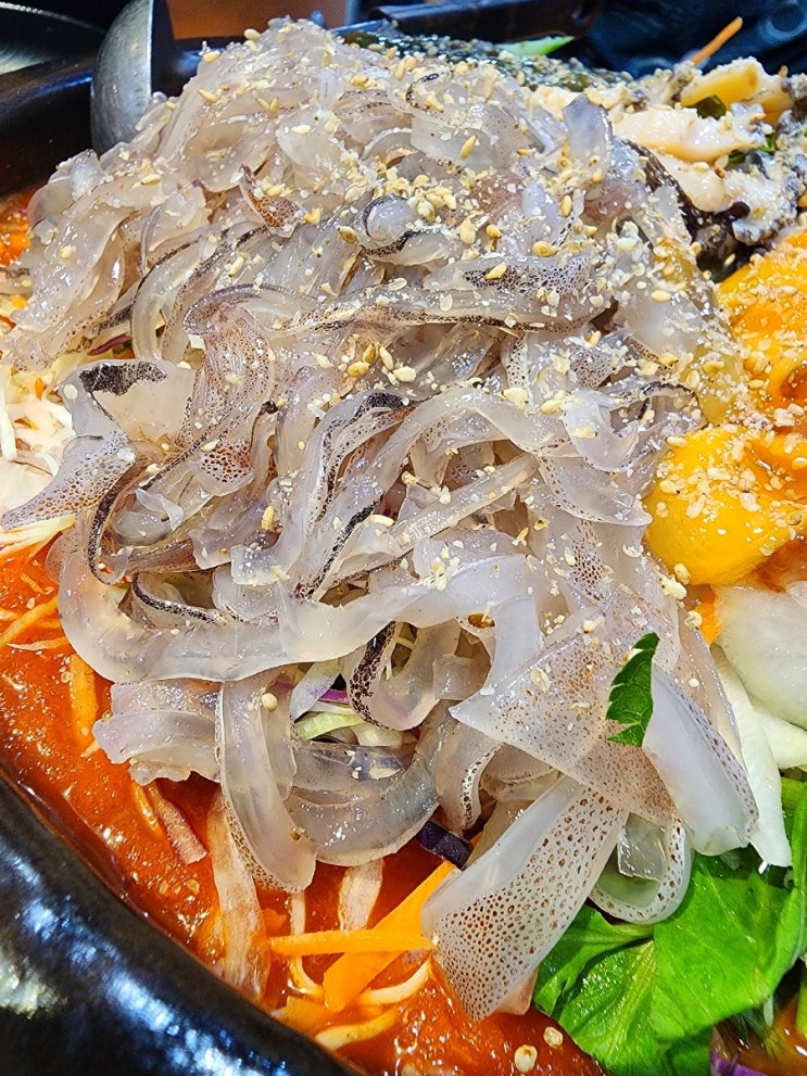  하남오징어물회 - 최근 먹은 물회 중 가장 맛있었던 하남시 덕풍동 오징어물회 맛집!