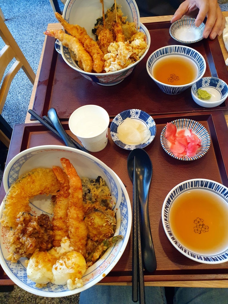  문정동 점심 맛집 시온텐동 대만족