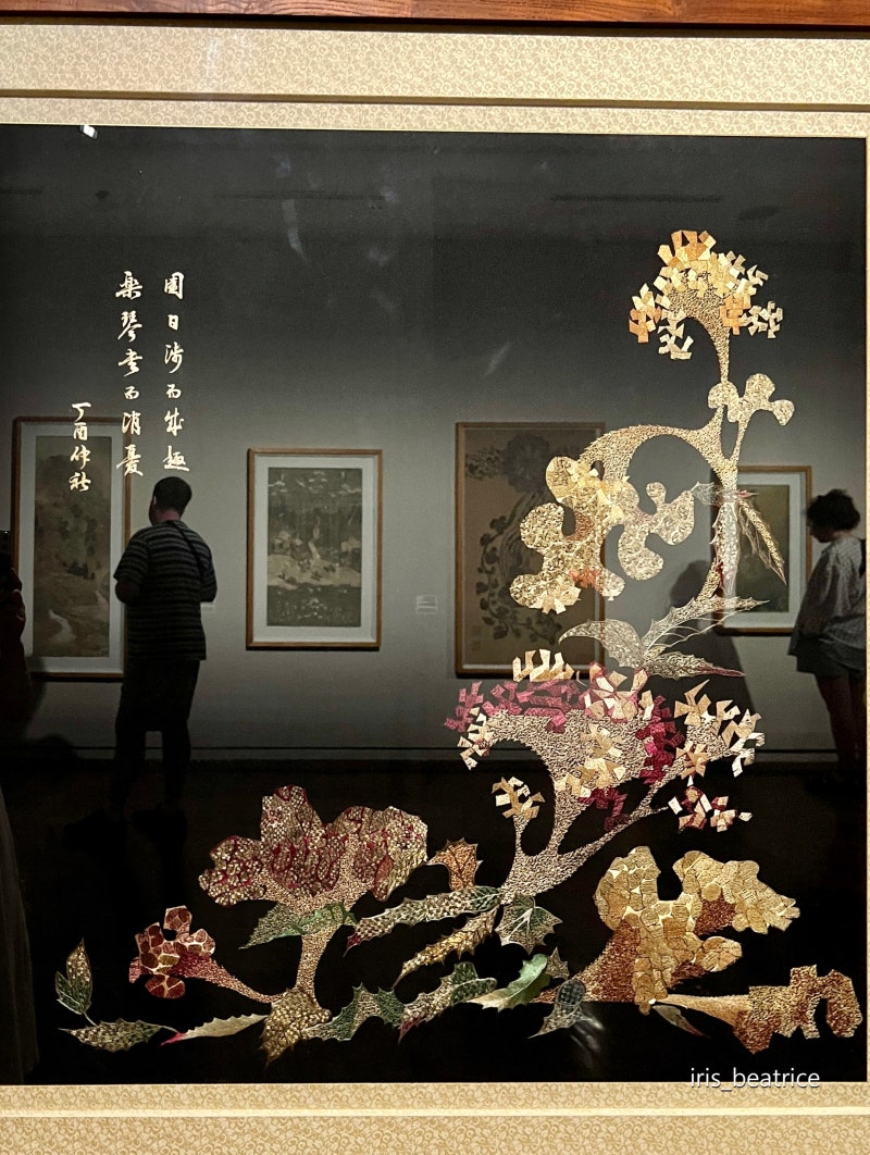 국립현대미술관 덕수궁 \u003c한국 근현대 자수: 태양을 잡으려는 새들\u003e에 다녀왔어요 서울전시후기 : 네이버 블로그, image size:800x1062