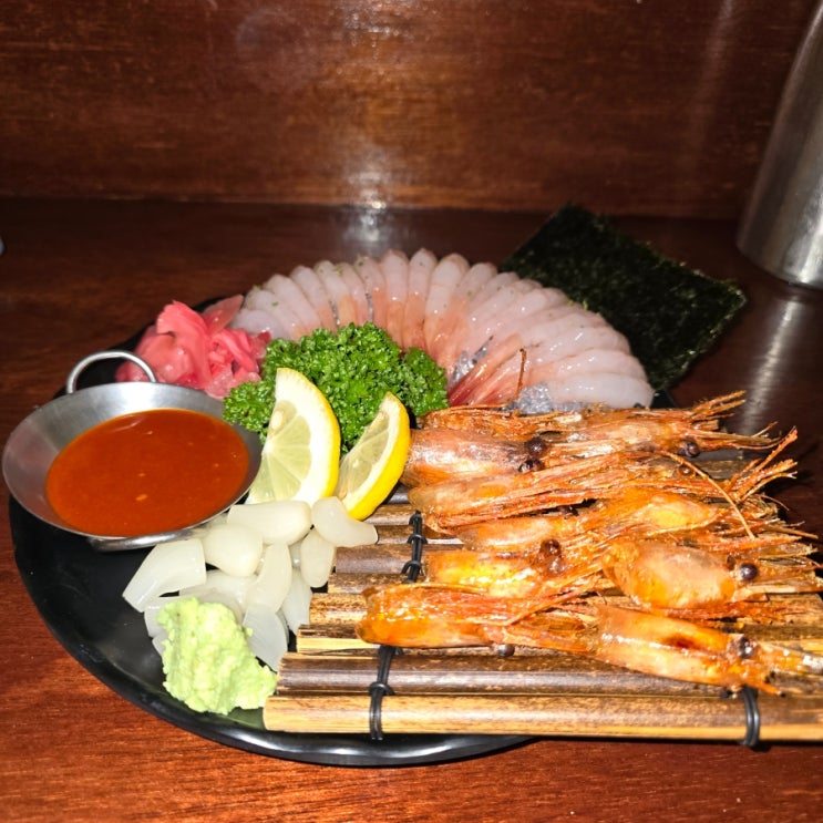  [건대입구 이자카야] 단새우랑 꼬치구이가 맛있는 집, 이토: 연을 잇다
