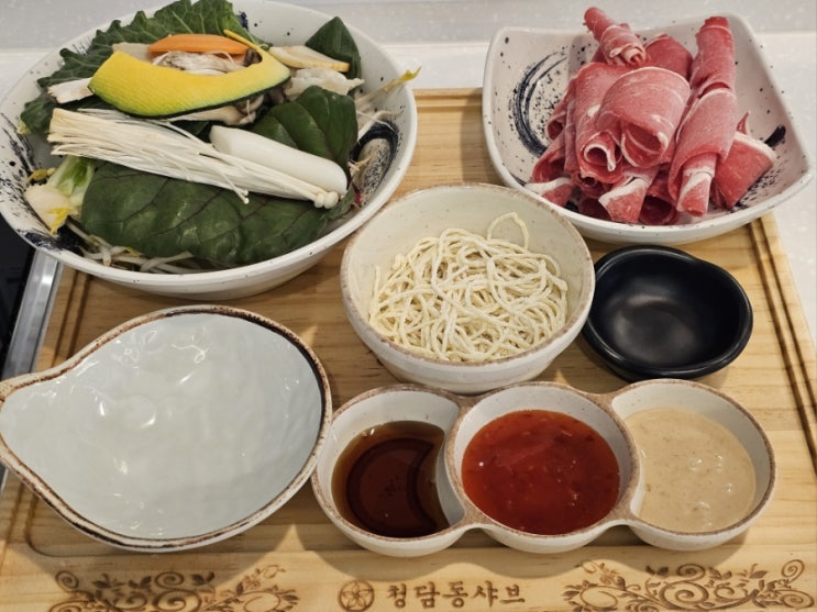  부천스타필드 맛집 청담동샤브 부천스타필드점 추천
