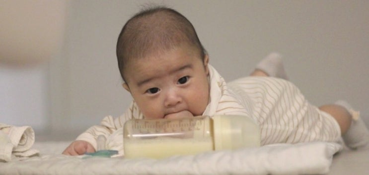  생후 6개월된 아기는 뭘하고 지낼까 (정선우군의 육아일기)