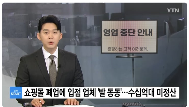 <b>YTN 뉴스</b>까지 나온 쇼핑몰 폐업 미정산 먹튀 사태 이게 내 일이... 