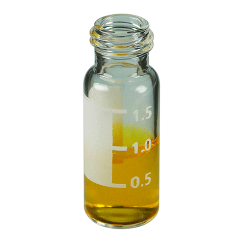  [유리초자] 2 ml 라이트온 투명 스크류 바이알, BASIK 2 ml Write-on Clear Screw Vial, BASIK