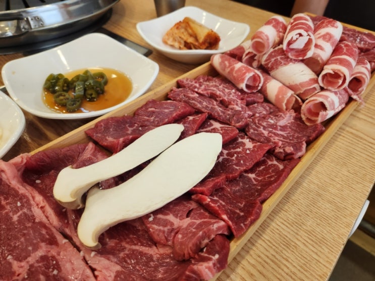  일번지 정육식당 장한평역 맛집