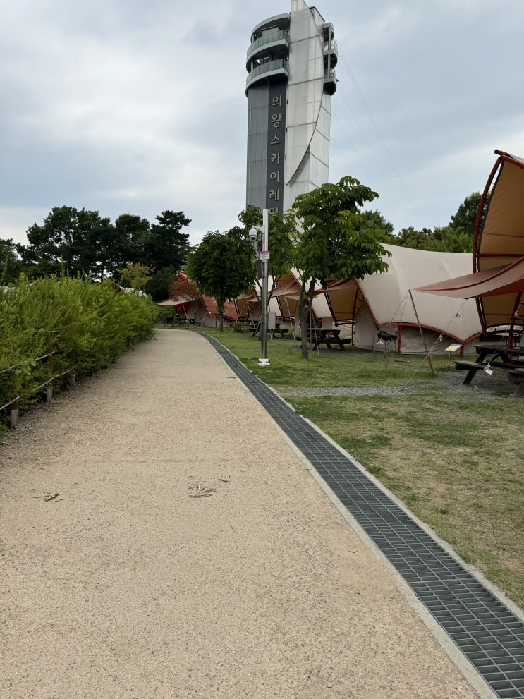  장마가 오기전 즐겨본 캠핑