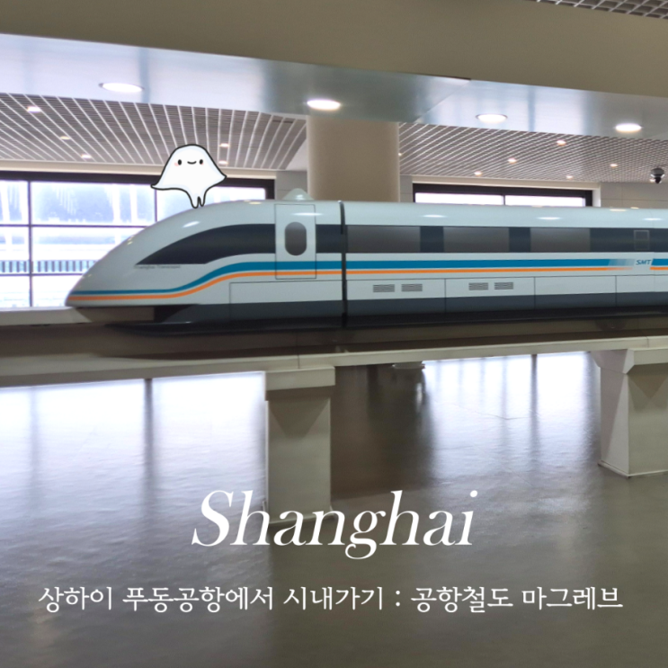  중국 상하이 상해 여행 푸동공항 공항철도 시내가는 마그레브 가격 할인 시간표