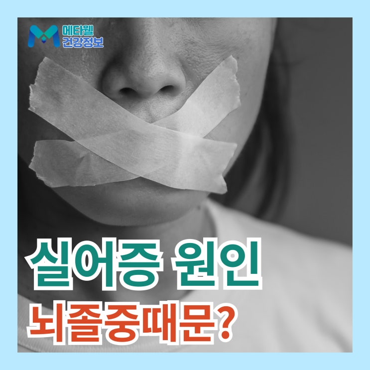  치매로 착각하기 쉬운 실어증 원인은 뇌졸중? 실어증 초기증상 종류 치료방법 언어치료