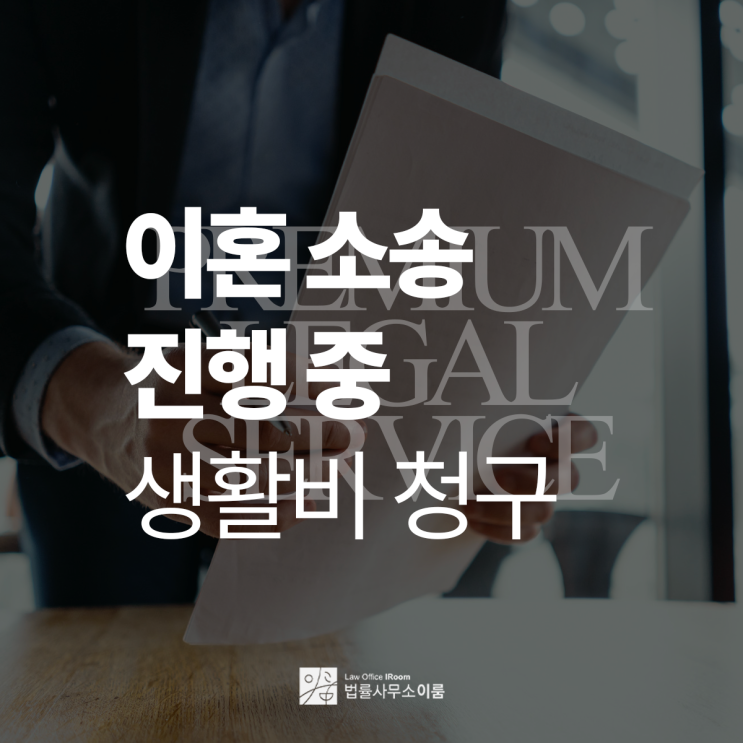  이혼소송 중 생활비 청구가 가능한가요?, 교대가사소송변호사 빠른 상담