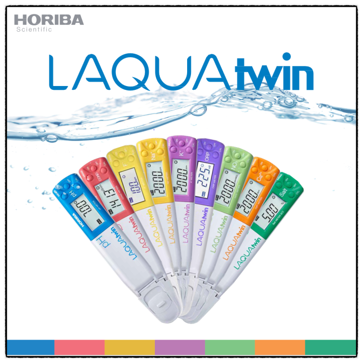  토양 양액 영양분 휴대용 측정 LAQUA twin (pH,EC,나트륨,칼륨, 질산염, 칼슘)