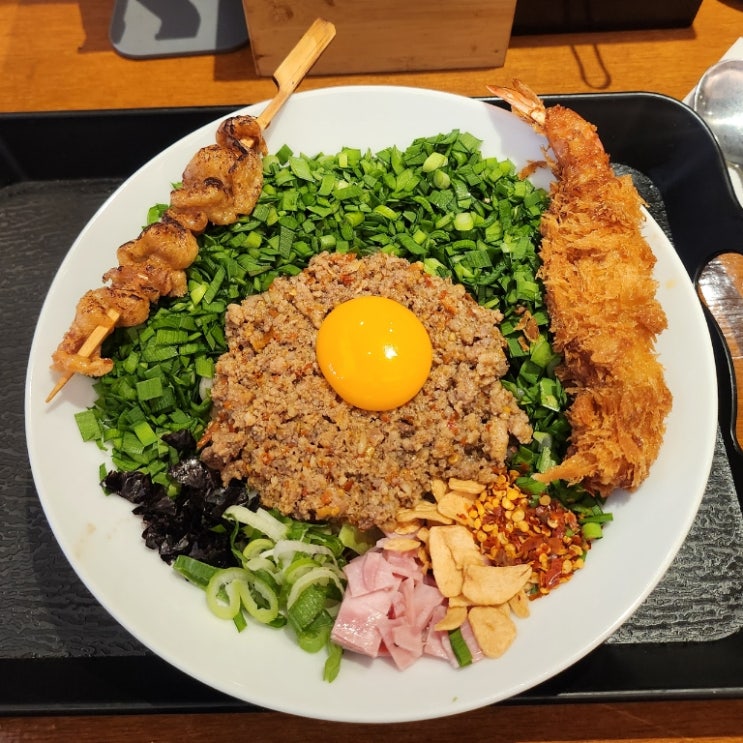  왕십리 마제소바 맛집 | 한양대 근처 가성비 일식 멘푸라 혼밥 추천