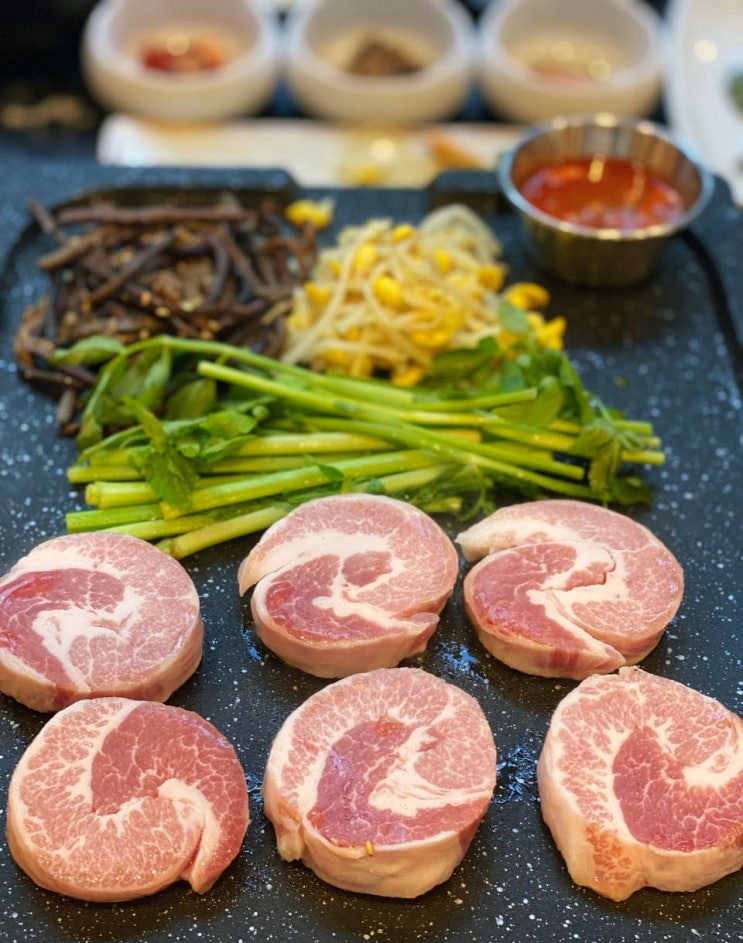  [홍대입구역맛집 대서리]  태극살, 오코노미계란찜, 된장술밥까지 먹고온 후기! 미나리삼겹살 안부러워!