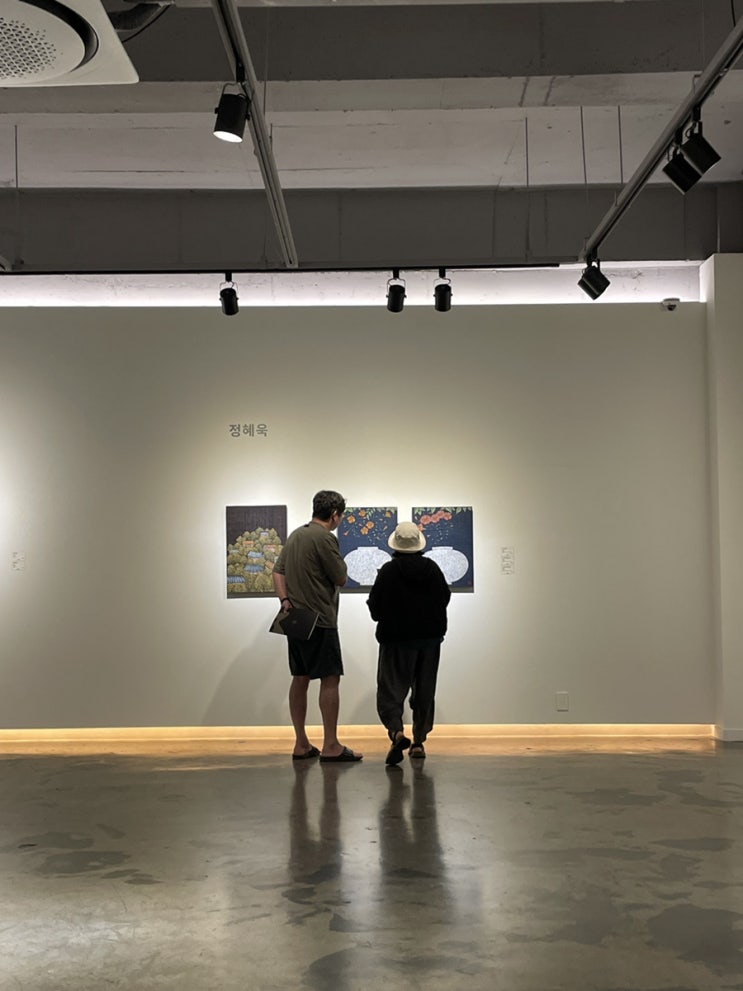  천안 신불당 M갤러리 장마철 여름 실내 데이트 가볼만한 곳 /신불당아트센터 /이 달의 작가 展
