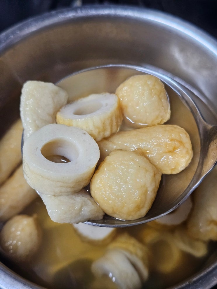  아빠식당 어묵탕 조리법 연육이 무려 83% 들어 있네?