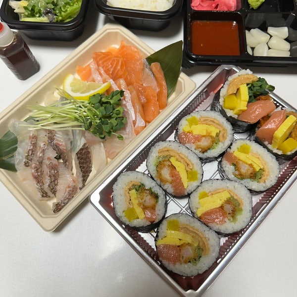  완주 삼봉지구 연어 후토마끼와 연어가 맛있는 제철 숙성회 전문점 끗집 완주 봉동까지 배달 후기 내 돈 내산