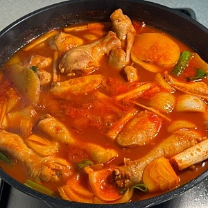 백설 닭볶음탕 양념 레시피맛있게 만들기