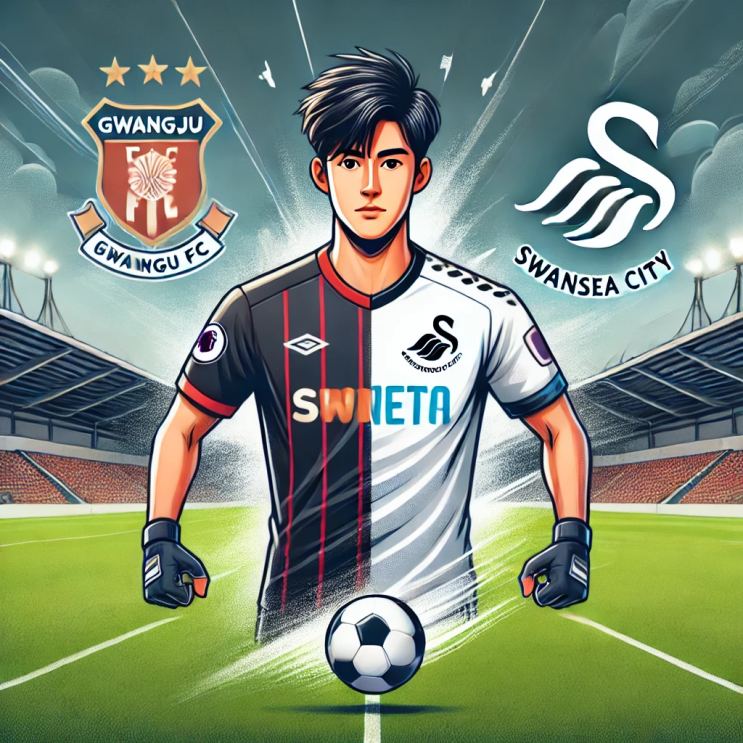 광주FC 축구선수 <b>엄지성</b>, <b>스완지</b>시티AFC 이적이 최종... 