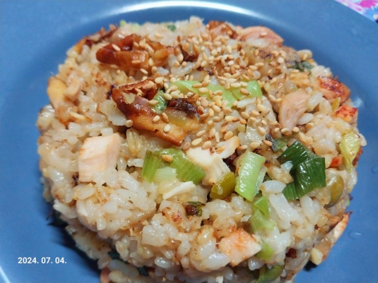  먹다 남긴 통닭응용 통닭볶음밥ㅣ처음 본 김종구식맛치킨