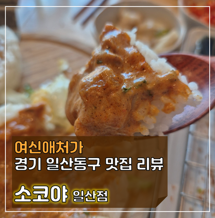  따뜻한 진심이 느껴지는 감성 가득, 소코아 일산 카레 맛집
