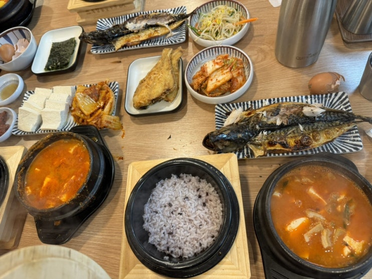  [북창동순두부 여의도점] 여의도 점심 맛집 솥밥에 순두부찌개 고등어구이 한상 재방문 후기
