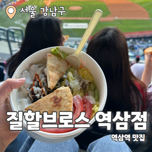  질할브로스 역삼점 : 역삼역 할랄음식 맛집 내돈내산 포장 후기