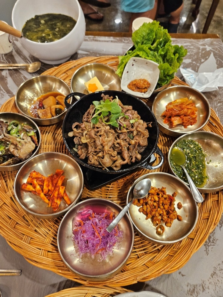  거창맛집 다반상 다우리밥상 한식메뉴로 좋아