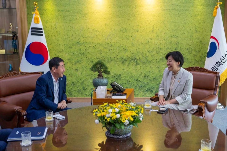  이재영 증평군수, 농림축산식품부에 현안사업 지원 건의
