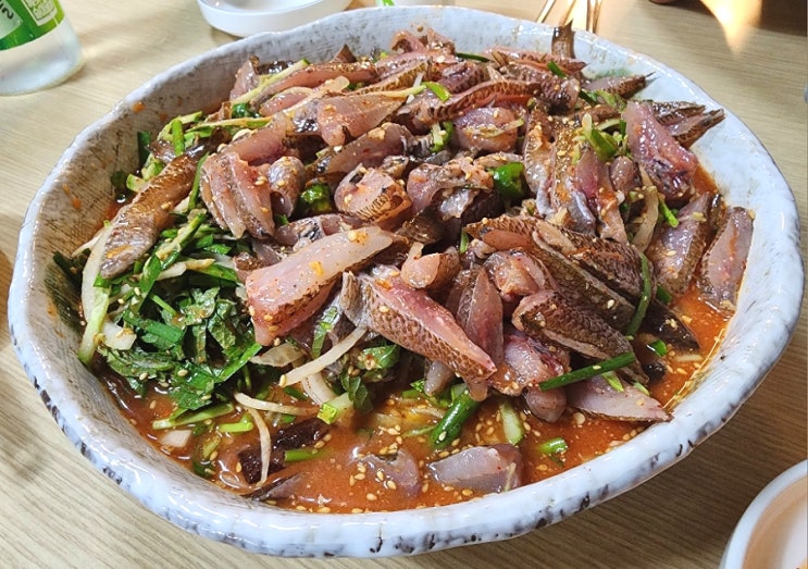  둔촌시장 맛집 제주아줌마집 - 제주도 음식 전문점! '자리돔물회' 먹어본 썰