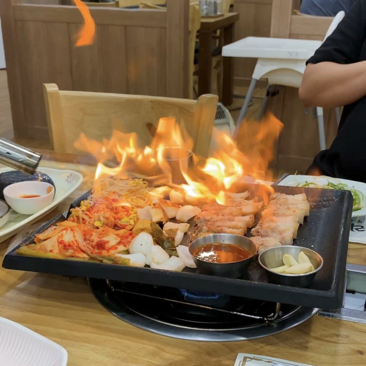  광주 첨단 전라도이야기 삼겹살 맛집