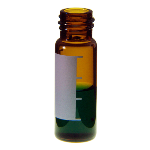  [유리초자] 4 ml 라이트온 엠버 스크류 바이알, MicroSolv 4 ml Write-on Amber Screw Vial, MicroSolv