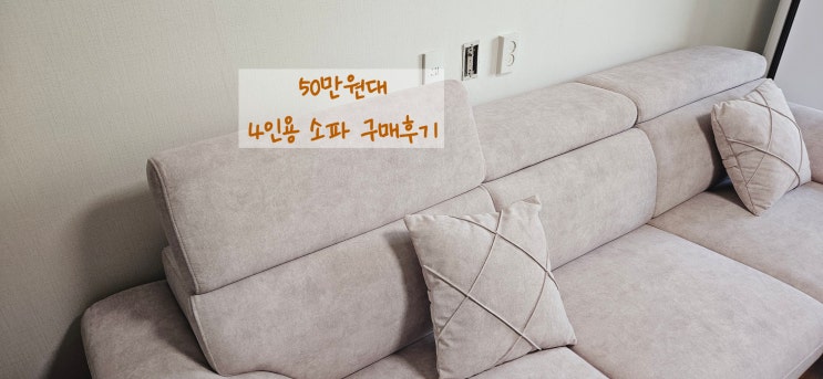  4인용 패브릭소파 추천 세계로가구 로이스 조야로 구매 사용 후기