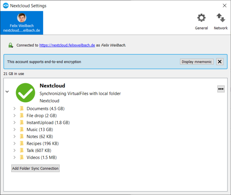  Nextcloud 데스크탑 동기화 클라이언트 3.13.1 출시