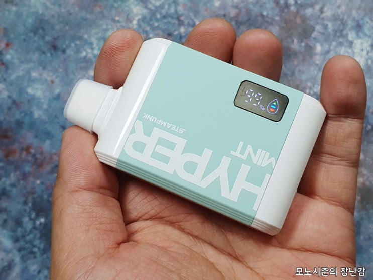  내돈내산 스팀펑크 울트라 일회용 전자담배 18ml