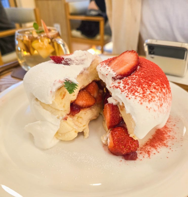  강남역 수플레 맛집 퐁실퐁실한 "카페온화 강남점"!