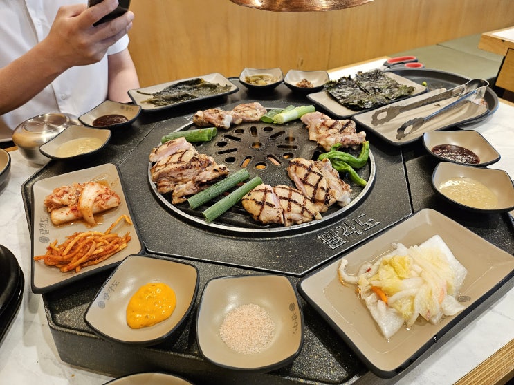  [청주] 산남동 팔각도 : 숯불구이 닭갈비 점심특선 후기